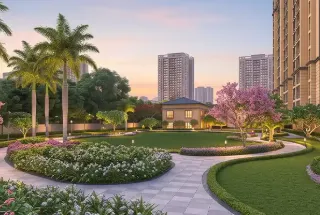 Landscaped Garden at Mayfair Virar Gardens